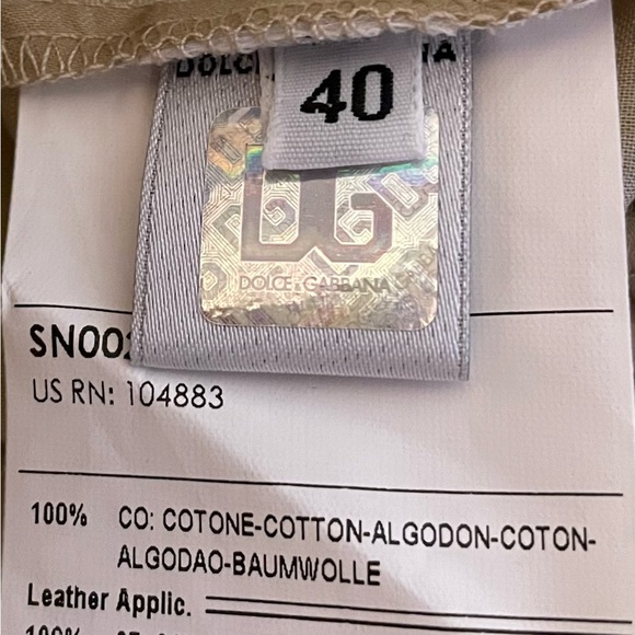 1990s Dolce & Gabbana Khaki / Brown Cotton and Suede Feathers Boho Fringe Top 40 - Picture 5 of 7